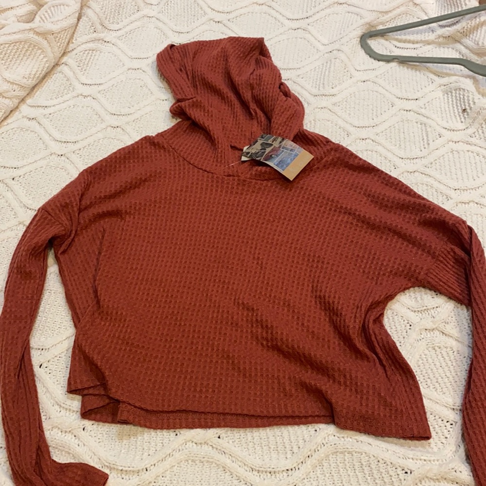 Cropped sweatshirt